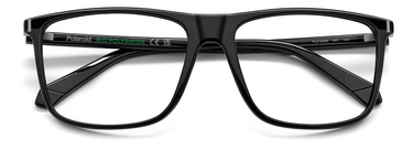 Men Premium Polaroid Eyeglasses: PLD D536 - Black(2) - SpecSMART Eye Clinic (Front View)